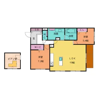 Artemis Platinum Garden Park【1階】の間取り