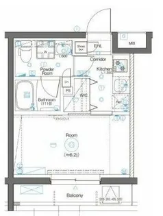 SYNEX HIGASHI-KANAGAWA【4階】の間取り