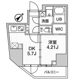 アークマーク巣鴨sta.【10階】の間取り