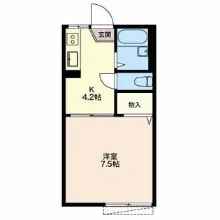 パークヒル生桑 B【1階】の間取り