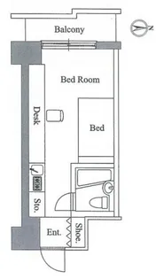 アレックス日乃本【6階】の間取り