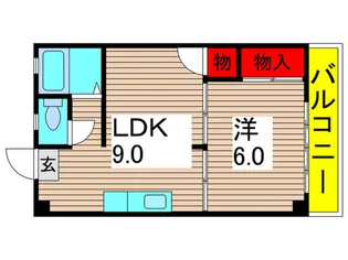 コ―ポマサキ【2階】の間取り