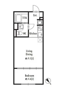 GRAN PASEO駒場東大前【1階】の間取り