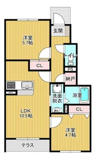 M s Garden【1階】の間取り