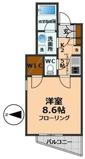 東京都世田谷区上北沢4【マンション】の間取り
