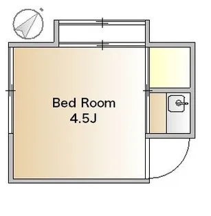 富士見荘【2階】の間取り