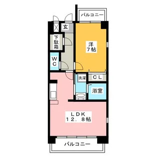タワービレッジ【1階】の間取り