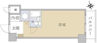 シルバープラザ麻布十番【4階】の間取り
