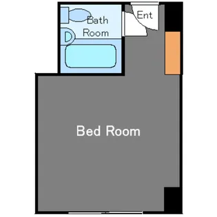 赤坂レジデンシャルホテル【10階】の間取り