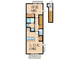N.アヴェニール【2階】の間取り
