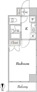 BluRock秋葉原【8階】の間取り