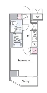 Rising place 綾瀬二番館【1階】の間取り