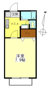 ソフィアM【2階】の間取り