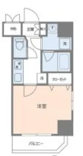 Rising place錦糸町三番館【3階】の間取り