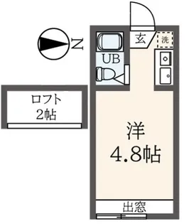 メゾン池田【1階】の間取り