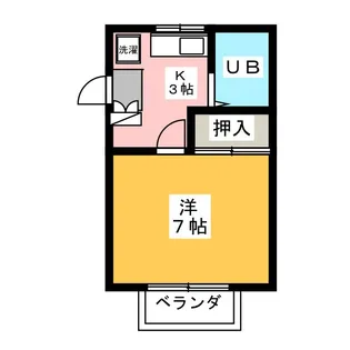 イレブン春日井【1階】の間取り