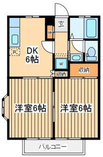 パークアベニューイトウ 1【2階】の間取り