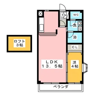 プリマベーラ八光【2階】の間取り