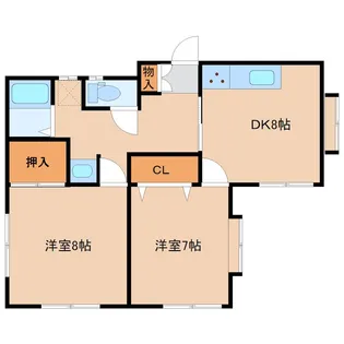 マークスI【2階】の間取り
