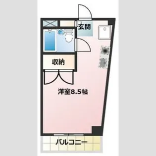 グリーンハイツ【3階】の間取り