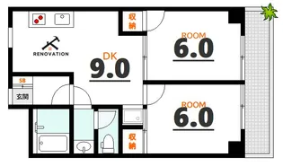寿々ビル【3階】の間取り