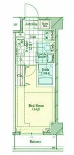 シェル品川戸越【2階】の間取り