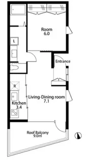 THE TERRACE【2階】の間取り