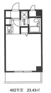 YKD大山【4階】の間取り