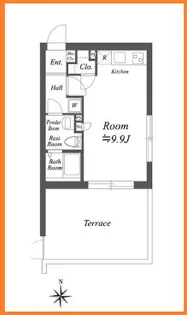 Cielo Wisteria【1階】の間取り