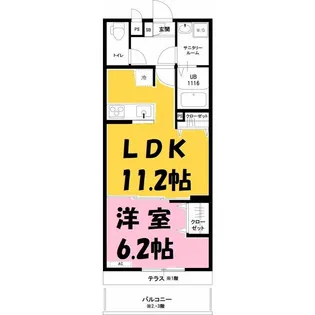 HANA2012【1階】の間取り