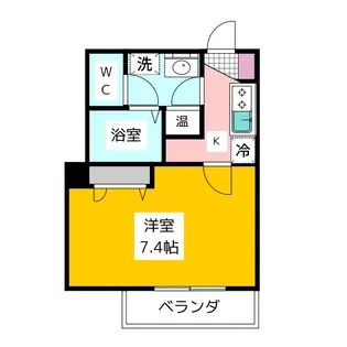 シャイニングハイロード【1階】の間取り