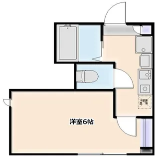 メゾン・ド・デタント【1階】の間取り