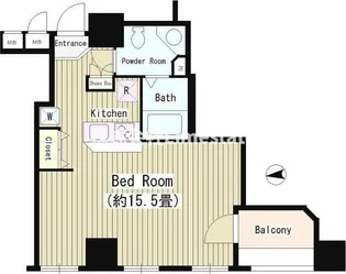 K’s麹町【8階】の間取り