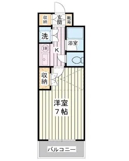 エステージ浦安【3階】の間取り