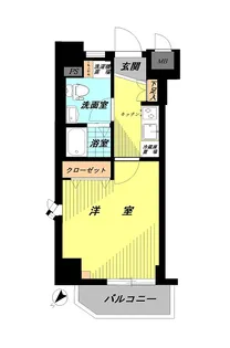 アマヴェル墨田【4階】の間取り