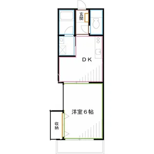 ウィステリア・カミゴ【3階】の間取り