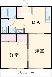ハウスおがわ【1階】の間取り
