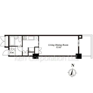 六本木ヒルズレジデンス【9階】の間取り