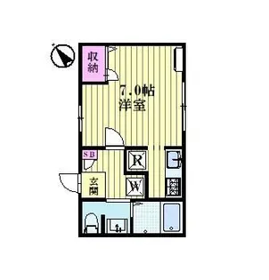 サンヒル学芸大学【2階】の間取り