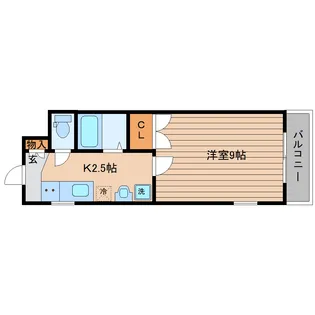 サンフィット南仙台【1階】の間取り