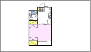 平山ハイツ【2階】の間取り
