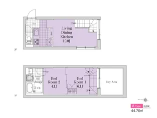 SOU代々木公園【1階】の間取り