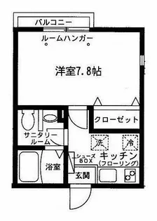 レーヴ・ユキ【1階】の間取り