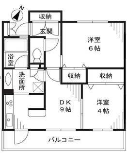 メゾン・ド・フレシュール【3階】の間取り