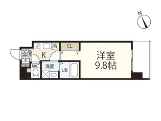 杉屋ビル【2階】の間取り