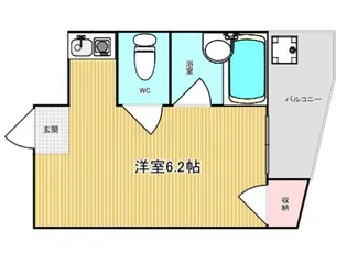 ジャルス郡山【6階】の間取り