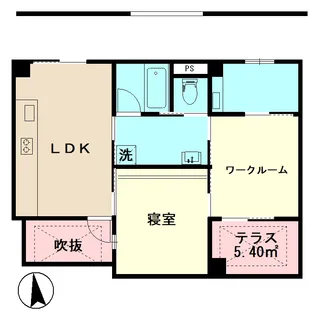T-BASEIII【3階】の間取り