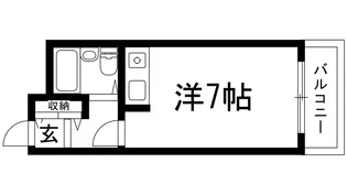 サンピエール宝塚【3階】の間取り