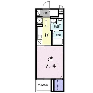Kent.S【4階】の間取り