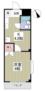 グレイス桜木【4階】の間取り